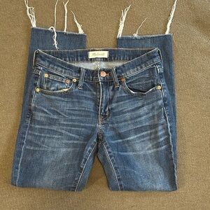 Madewell Raw Hem Slim Boy Jean